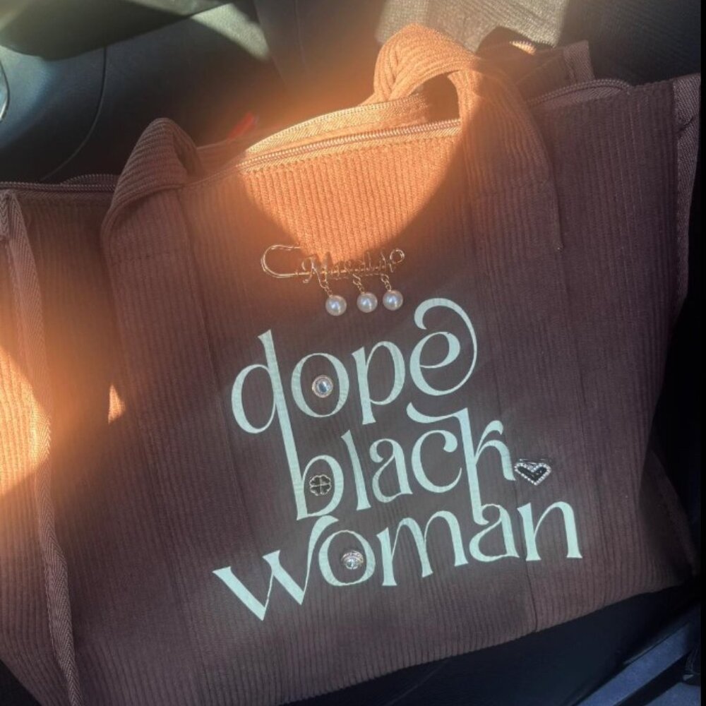 🆕Dope Black Woman Tote Bag - RARE ✊🏾👜 - Picture 6 of 8